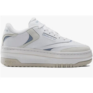 Reebok Women's Club C Extra Sneaker, White/Vintage Blue/Moonstone, 9.5